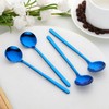 TEHAHA 8 Pcs Coffee Spoons, Stainless Steel Espresso Spoon，5.3 Inches