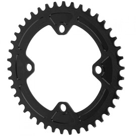 40T/42T Aluminium Alloy Lightweight Single Chain Ring Bike Chainring, Chain Wheel, BCD 104MM for Mountain Bike Bike Crankset Road Bike AM/XC (42T disc (104BCD))