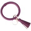 HKM Keychain-14361 Keychain Gift Dark Purple/Rose Gold 8 cm