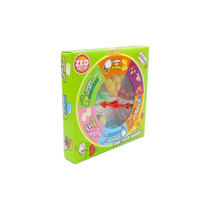 Zed Candy Double Dares Game, 100g Assorted Weird and Fruit