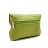Woman, Lady and Girl Leather Purse, pistachio, Retro