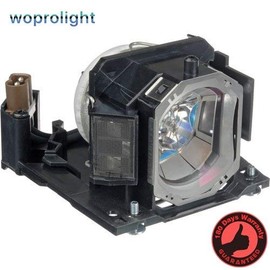 Woprolight DT01151 Replacement Lamp with Housing for HITACHI CP-RX79 CP-RX82 CP-RX82 ED-X26 DUKANE ImagePro 8788 Projectors