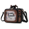 fancybag Ita Women's TV Shoulder Bag Retro TV Design Unique