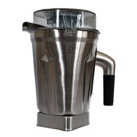 64 Ounce Stainless Steel Blending Container Compatible with Full-Size Vitamix,BPA-Free, Dishwasher Safe