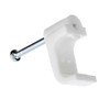 Merriway BH04742 (50 Pcs) Flat Cable Clip for Twin and