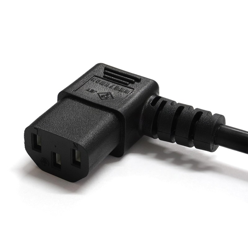 Kaito Denshi Power Cable 3-Pin L-shaped IEC 60320 C13 PSE