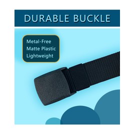 Kira Sutsu Nylon Belt 1.5" Men Tactical Webbing Plastic Buckle Work Belts