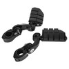 KUAFU Pair Highway Foot Pegs w/Quick Clamps Compatible With Harley