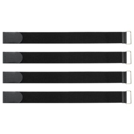 4 Pcs Adjustable Pedal Straps for Ellipse Leg Exerciser Machine, Under Desk Foot Leg Training Straps for Fitness Home Sports, Universal Sports Accessories