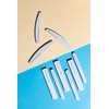 STALEKS EXPERT NFE-40-100/150-25 Half Moon Nail File Double-Sided Grit 100/150