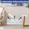 4PK 18 inch Baseboard Register Vent for 18"Duct,Baseboard Vent Cover
