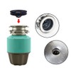 DGQ Garbage Disposal Splash Guards 3-1/2" Sink Baffle Disposal Replacement