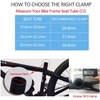 Bike Seat Clamp Quick Release Bicycle Seat Post Clamp Aluminium