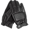 Men's Black Genuine LEATHER UNIFORCE Tactical GLOVES sizes 7,8,9,10,11 (XL