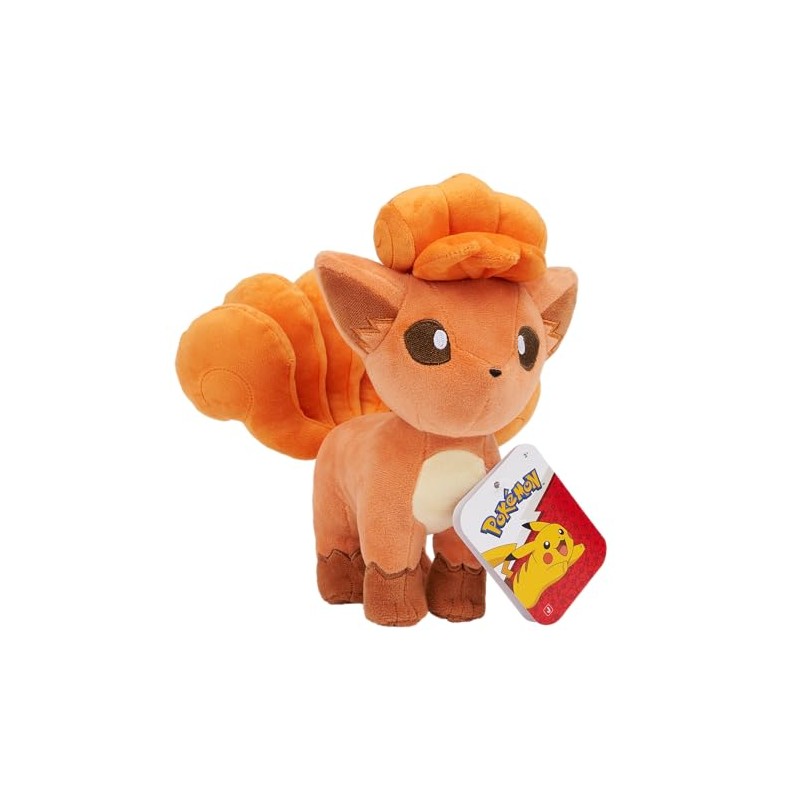 Pokémon Peluche Vulpix - Peluche da 8 pollici con dettagli