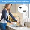 BDHYYM Drain Fitting Sink, 114 mm Siphon Kitchen Sink with