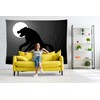feelacle Werewolf Tapestry 80" X 60" Wolf Wall Hanging Party