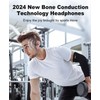 BabbleCom - Auriculares de conducción ósea, auriculares deportivos Bluetooth 5.3