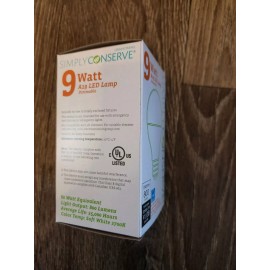 Simply Conserve (4) Simply Conserve LED bulbs - 60w equivalent, new in box