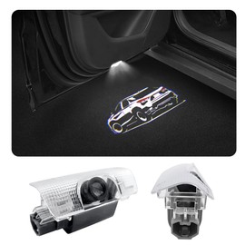 2PCS Door Lights Logo Compatible for RX300 RX350 RX450h 2013-2022, LED Ghost Shadow Welcome Puddle Projection Light Lamps Accessories (Back, RX350 (2013-2022))