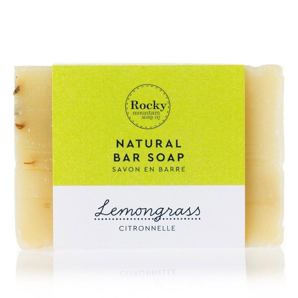 Rocky Mountain Soap Company Lemongrass Soap, 100g