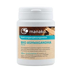 Manako Organic Ashwaganda Powder 100 g Tub