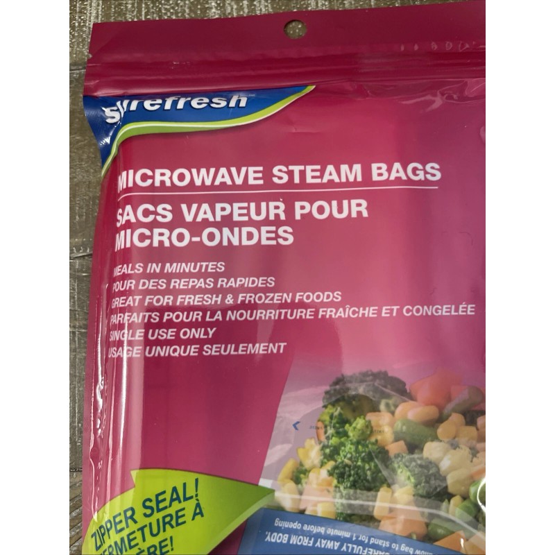 Surefresh Microwave Steam Bags
