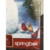 SPRINGBOK FEATHERED FRIENDS 1000 PC PUZZLE SNOWMAN IN HAT SCARF