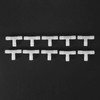 SALUTUYA 10PCS Removable Stainless Steel Rabbit Water Feeder Automatic Rabbit