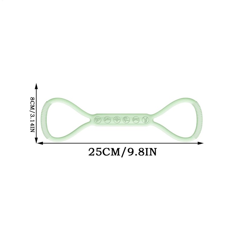 Chest Resistance Bands, 8 Shaped Exercise Bands, Back Training Belt,