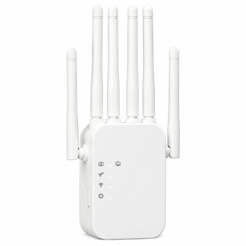 Dual-Band WiFi Range Extender for Home Coverage – 2.4GHz/5GHz 1200Mbps