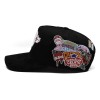 Mochila Gorra Curva Ajustable Para 31 Sombreros Gelato Negra