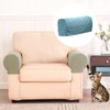 sourcing map 2pcs Stretch Armrest Covers, Couch Arm Covers with