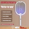 3-in-1 Electric Mosquito Swatter Lamp for Indoor & Outdoor Use