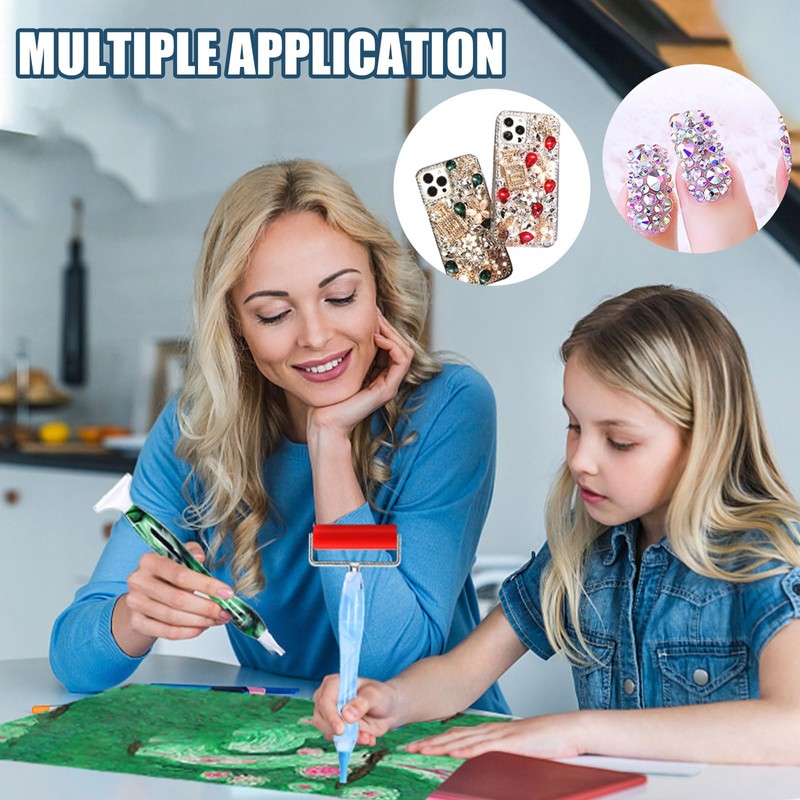 Heyseri Diamond Painting Pen Accessories Tools Set, 13 PCS Diamond