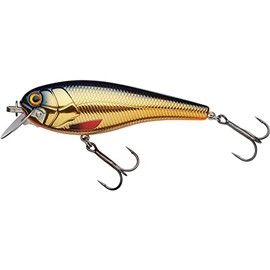Abu Garcia Beast Hi-Lo Floating Fishing Bait (12cm-57g, Gold-Black-Ora)