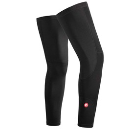 qualidyne Cycling Compression Sleeve Calf Sleeves Fleece Thermal Full Long Sleeves Cycling Bicycle MTB Riding Leg Warmers