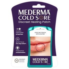 Mederma Parche curativo discreto para dolor labial (15 unidades)