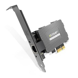EDUP Gigabit Ethernet PCI Express PCI-E Tarjeta de Red 10/100/1000Mbps RJ45 Adaptador LAN convertidor para PC de computadora