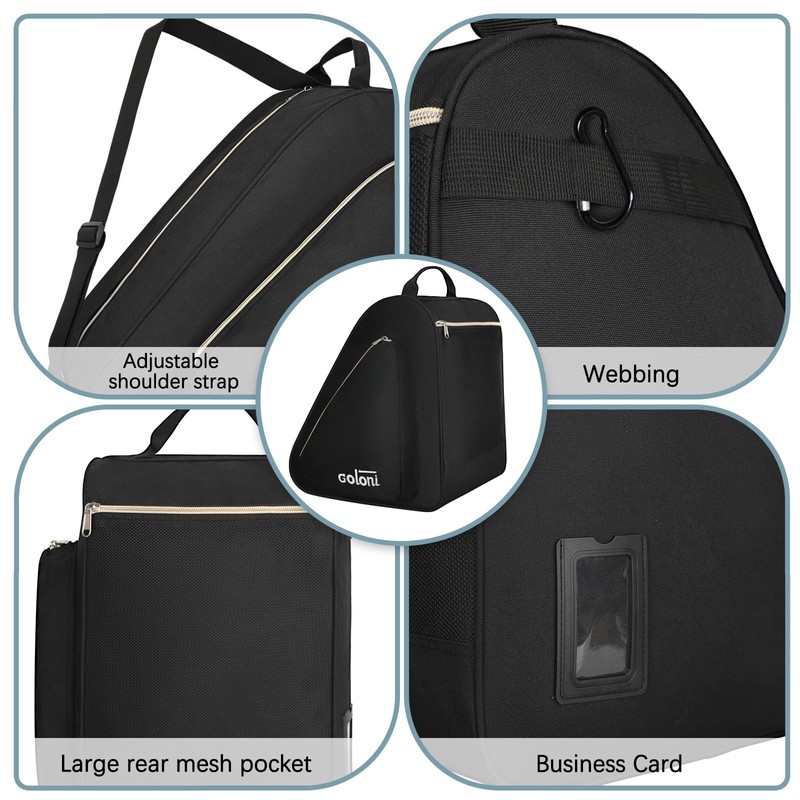 Goloni Skate Bag for Ice Skates, Inline Skates, Roller &