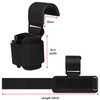 Weight Lifting Hooks, Non-Slip Rubber Coated Grips, 7mm Neoprene Wrist