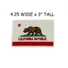 California State Flag Patch Emblem 4.25" x 3" Fully Embroidered