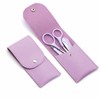 Beuldino Hyeoplyeokeopche Portable Eyebrow Grooming Eyebrow Trimmer Razor Scissor Set