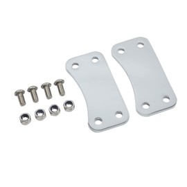 Front 21" Wheel Fender Risers Lift Brackets Fit Harley Touring Electra Glide Road Glide Road King Street Glide Models 2014-2021 (Chrome)