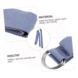 Generic Yoga Stretching Strap Durable Exercise Band for Daily Use Lightweight and Portable Yoga Supply for Home and Gym Workouts