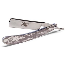 ~SHAVE READY~ MD Camo Straight Razor (Steel)