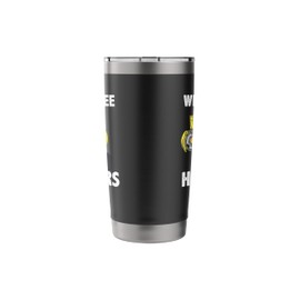 Arborist Design For Tree Trimmer - We're Tree Huggers Too Stainless Steel Insulated Tumbler