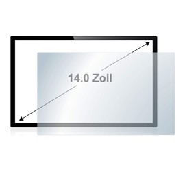 BROTECT 14 Inch Anti-Glare Screen Protector for Touch Panel PCs with 14.0 Inch (35.6 cm) [305 mm x 185 mm, 15:9] Matt, Anti-Fingerprint