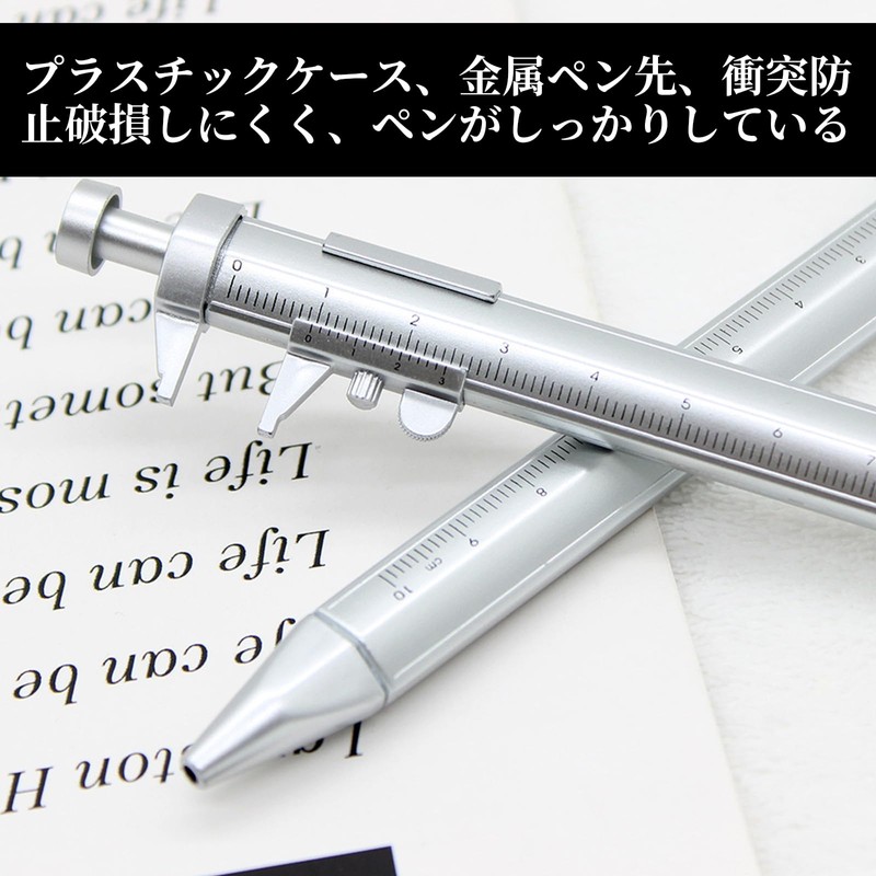 yowodana Vernier Caliper Pen (Set of 2) Digital Caliper Ballpoint