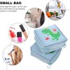 2 Piezas Bolsa de Almacenamiento de Toallas Sanitarias Mini Portátil